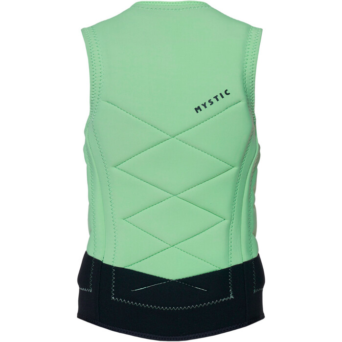 2024 Mystic Womens Juice Front Zip Wake Impact Vest 35005.240221 - Lime Green